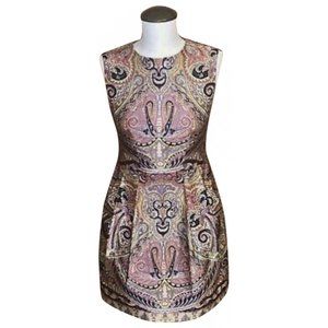 Nanette Lepore Silk paisley dress